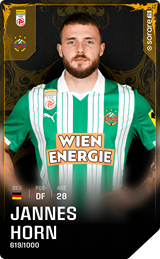 Jannes Horn - limited