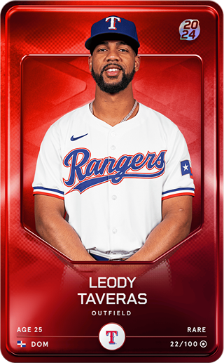 Leody Taveras - rare