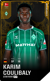 K. Coulibaly - limited