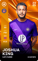 Joshua King - limited