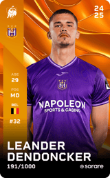 Leander Dendoncker - limited