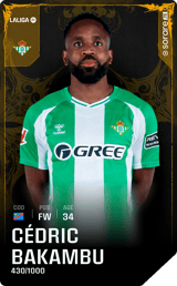 Cédric Bakambu - limited