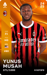 Yunus Musah - limited
