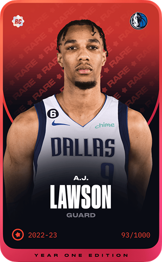 A.J. Lawson - rare