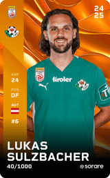 Lukas Sulzbacher - limited