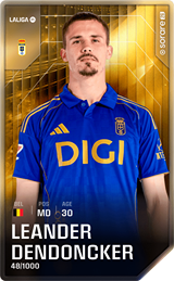 Leander Dendoncker - limited