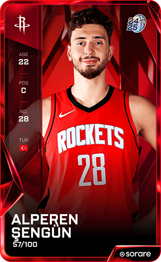 Alperen Sengun - rare