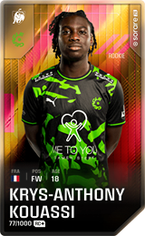 Krys-Anthony Kouassi - limited