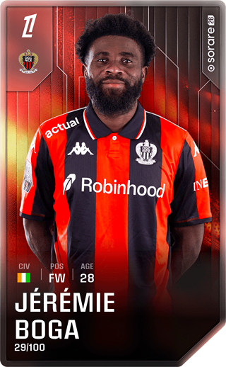 Jérémie Boga - rare