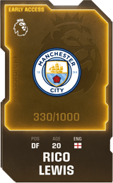 Rico Lewis - limited