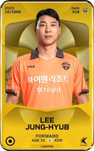 Lee Jung-Hyub - limited