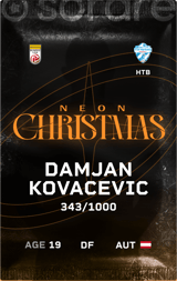 Damjan Kovacevic - limited