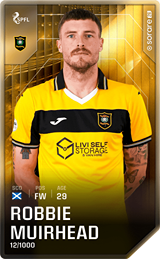 Robbie Muirhead - limited