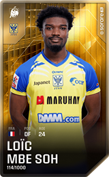 Loïc Mbe Soh - limited