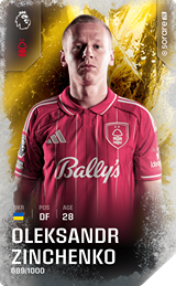 Oleksandr Zinchenko - limited