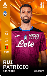 Rui Patrício - limited