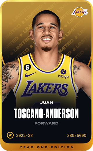 Juan Toscano-Anderson - limited