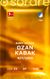 Ozan Kabak - limited