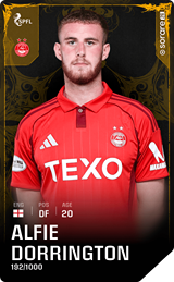 Alfie Dorrington - limited