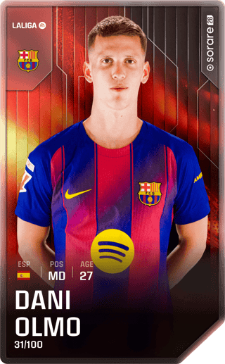 Dani Olmo - rare