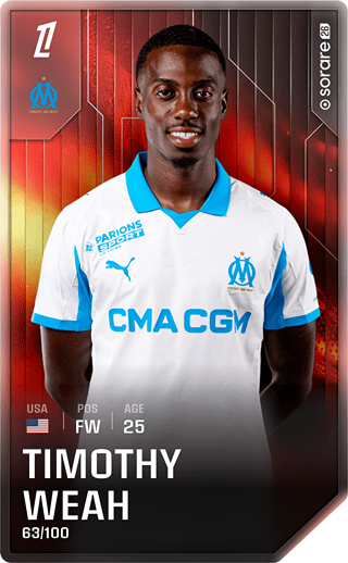 Timothy Weah - rare