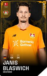 Janis Blaswich - limited