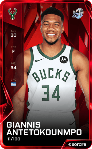 Giannis Antetokounmpo - rare