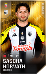 Sascha Horvath - limited