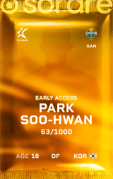 Park Soo-Hwan - limited