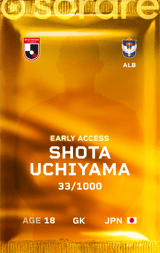 Shota Uchiyama - limited