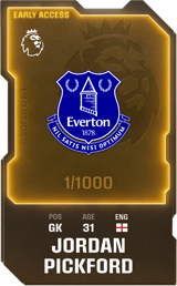 Jordan Pickford - limited