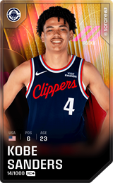 Kobe Sanders - limited