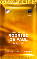 Rodrigo De Paul - limited