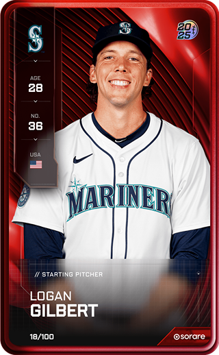 Logan Gilbert - rare