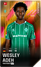 Wesley Adeh - limited