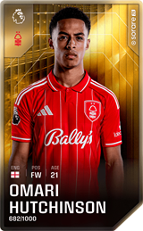 Omari Hutchinson - limited