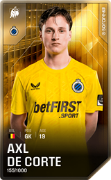 Axl De Corte - limited