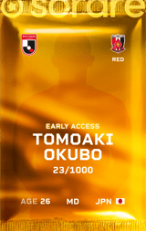 Tomoaki Okubo - limited