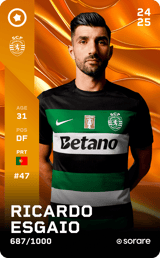 Ricardo Esgaio - limited