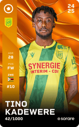 Tino Kadewere - limited