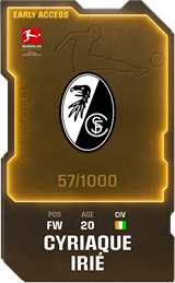 Cyriaque Irié - limited