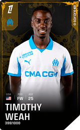 Timothy Weah - limited