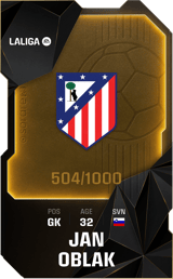 Jan Oblak - limited