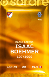 Isaac Boehmer - limited