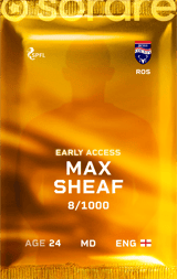Max Sheaf - limited