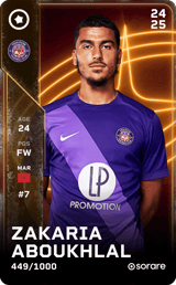 Zakaria Aboukhlal - limited