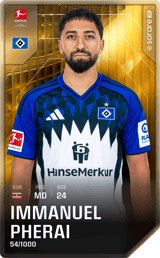 Immanuel Pherai - limited