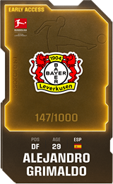 Alejandro Grimaldo - limited