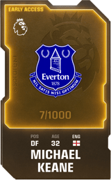 Michael Keane - limited