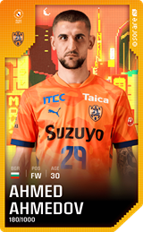 Ahmed Ahmedov - limited